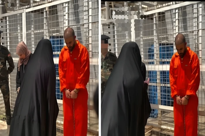 "ليش قتلتها جاوبني؟".. بالفيديو: عراقية تواجه طليقها قبل إعدامه بتهمة قتل " طفلتهما"