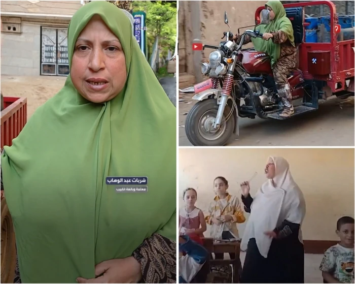 بالفيديو.. معلمة مصرية تبيع الأنابيب بعد الظهر لإعالة شقيقاتها التسع: "بتعرض للتنمر والشغل مش عيب"