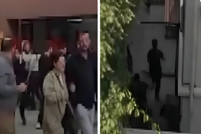 بالفيديو.. لحظة هروب السكان خارج منازلهم بعد وقوع زلزال بالقرب من إسطنبول