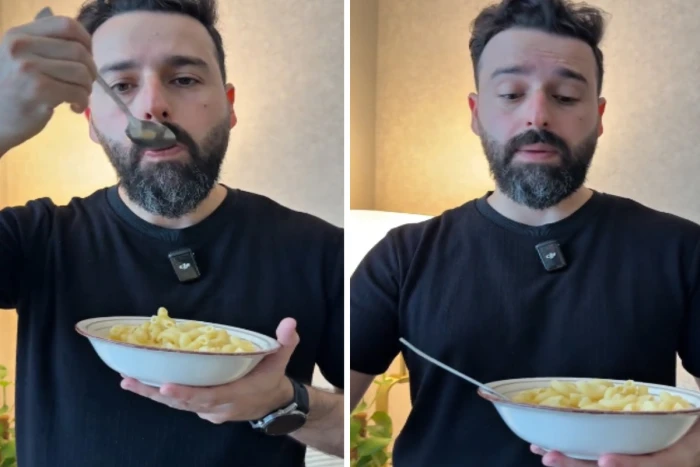 بالفيديو: مختص يجري تجربة فحص سكر الدم بعد ساعتين من تناول المكرونة المسلوقة بدون زيوت.. ويكشف النتيجة