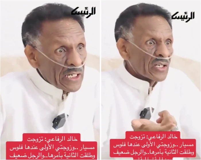 بالفيديو.. الفنان خالد الرفاعي: طلقت زوجتي الثانية لأن الأولى عندها قريشات