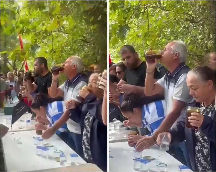 في تركيا..بالفيديو: ستيني يشرب كيلو عسل دفعة واحدة خلال 57 ثانية ويُثير الجدل