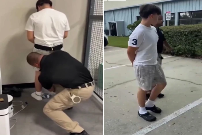 بسبب سؤال على ChatGPT.. بالفيديو: لحظة اعتقال مراهق أمريكي في ولاية فلوريدا