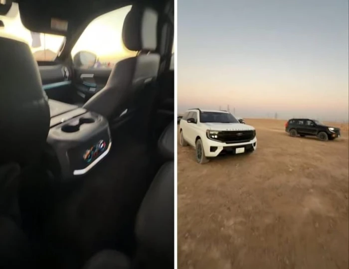 «عائلية بـ 8 مقاعد».. بالفيديو.. مختص يكشف مواصفات وسعر سيارتي فورد فئة «تريمر وبلاتينيوم ستيلث» موديل 2025