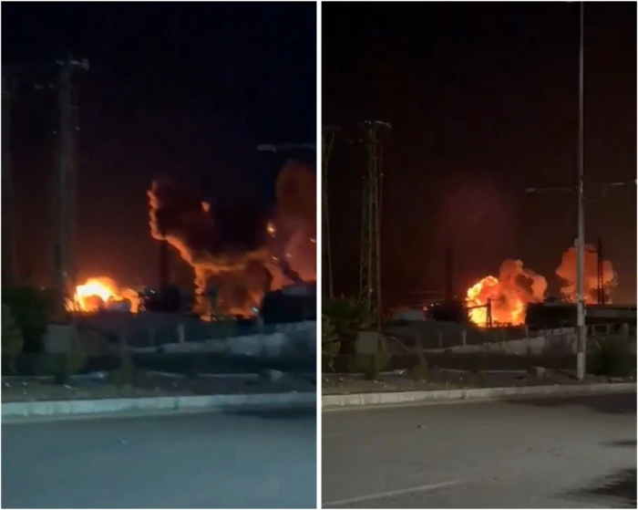 بالفيديو: الطيران الإسرائيلي يقصف مواقع لحزب الله في جنوب لبنان