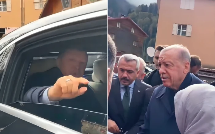 "سلم على الشعب السعودي".. بالفيديو: أردوغان يبعث تحية للسعوديين خلال مرور موكبه في تركيا