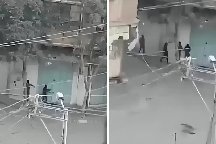 فيديو يوثق لحظة الاشتباكات المسلحة بين عناصر "حماس" وعائلة دغمش في غزة