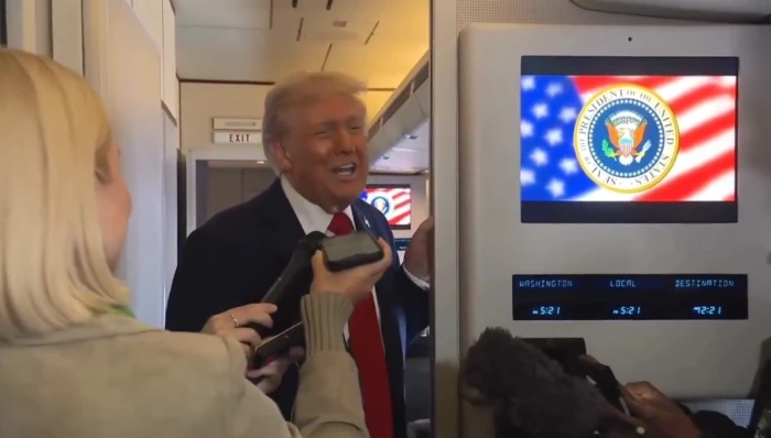 بالفيديو.. ترامب: لا أعتقد أن هناك أي شيء سيدخلني الجنة!