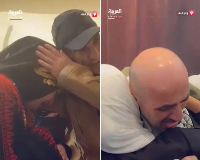 بالفيديو.. لحظة لقاء الأسرى الفلسطينيين المفرج عنهم بذويهم في رام الله