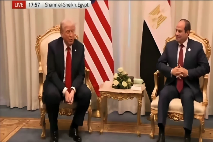 بالفيديو.. ترامب: السيسي قائد قوي ويحظى بدعم واشنطن الكامل