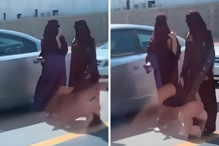 بيان أمني بشأن مقطع فيديو لفتاتين تسيران في طريق عام وهما ترتديان جرابين بهما مجسما لعبة لسلاح ناري بمحافظة بيشة