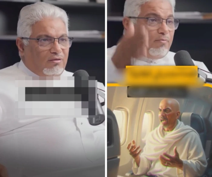 "هذا الطيار ما يفهم أفسد عمرتنا".. بالفيديو: الكابتن "عبدالله الغامدي" يروي موقفًا مع معتمر  غاضب ويصرخ داخل الطائرة