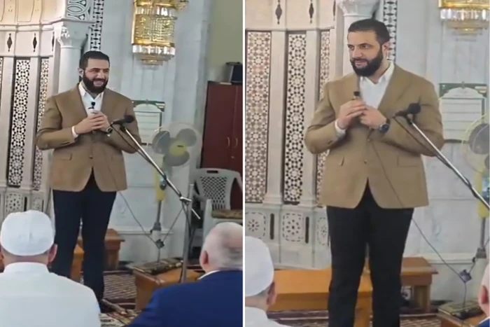 بالفيديو: الرئيس السوري أحمد الشرع يؤدي صلاة الفجر بدمشق.. ويتحدث مع المصلين