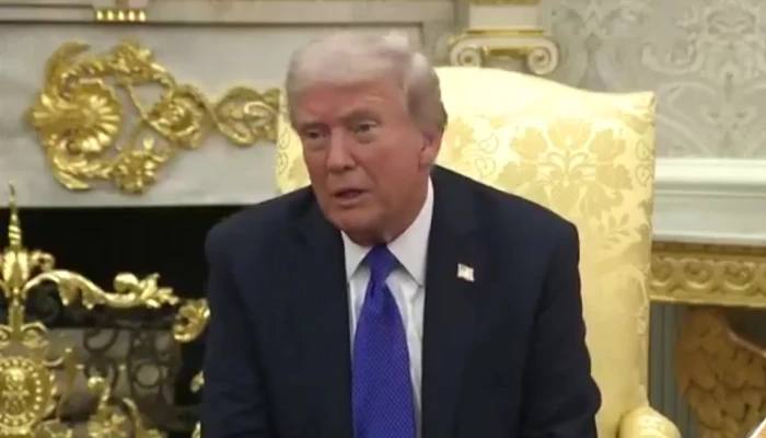 بالفيديو.. "ترامب" يهاجم رئيس إحدى الدول: شرير وبلطجي.. وهذا ما سنفعله معه