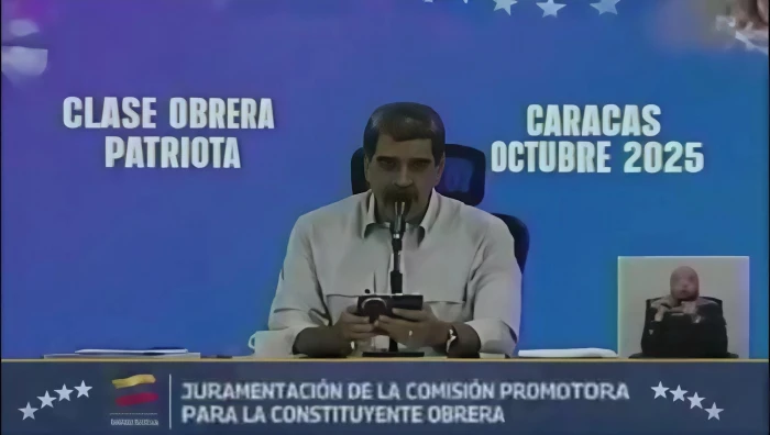 بالفيديو.. رئيس فنزويلا يطالب ترامب بعدم شن "حرب جنونية" ضد بلاده: رجاءً.. نريد سلام للأبد