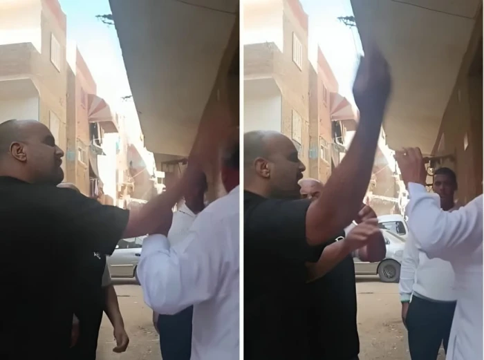 بالفيديو: صاحب عقار مصري يصفع مستأجرًا مسنًّا أمام ابنته بعدما رفض مغادرة منزله في السويس