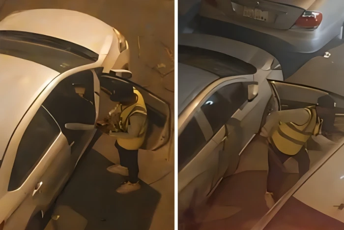 بيان أمني بشأن اعتداء شخص على قائد مركبة ومرافقه بسلاح أبيض والاستيلاء على ما بحوزتهما في الرياض - فيديو