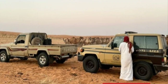 القبض على مواطن لارتكابه مخالفة رعي في محمية الإمام تركي بن عبدالله الملكية.. والكشف عن المضبوطات التي كانت بحوزته