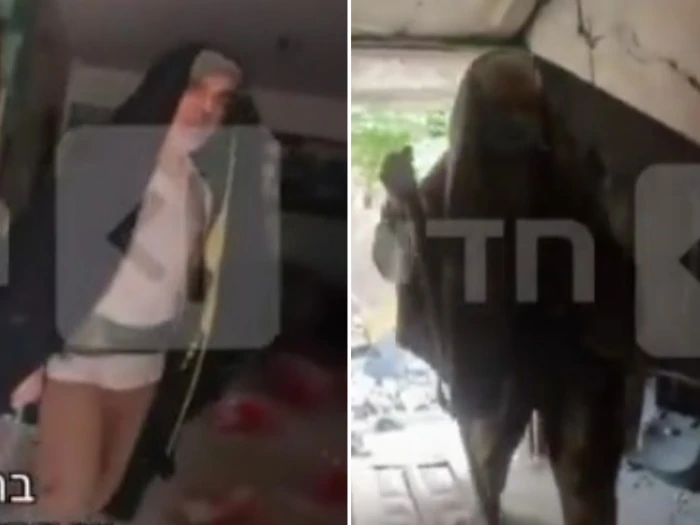 مرتدياً عباءة سوداء.. فيديو جديد يوثق تجول "السنوار" بين الركام قبل اغتياله في رفح