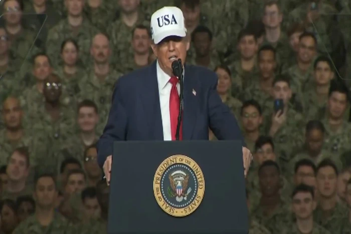 بالفيديو.. ترامب : إذا كنا في حرب سننتصر فيها بأي طريقة كما لم ينتصر أحد من قبل