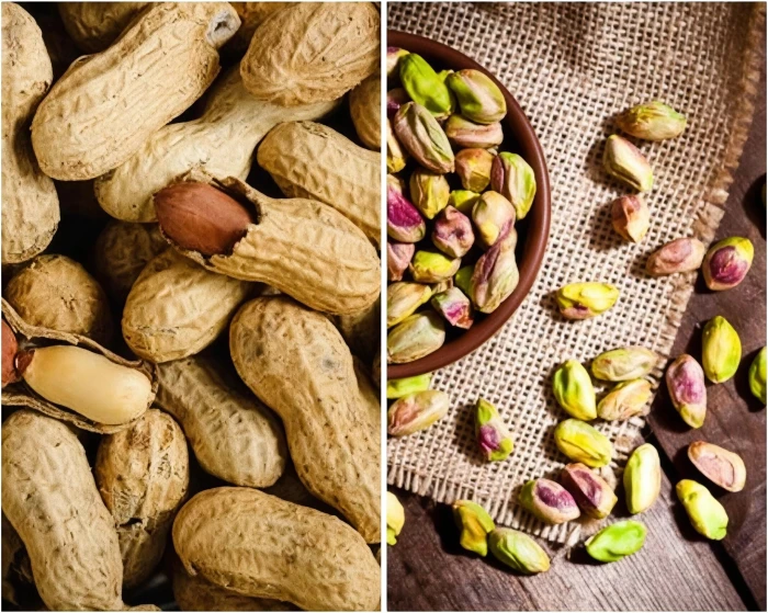 ماذا يحدث لجسمك إذا تناولت كمية من الفستق والفول السوداني يوميا؟