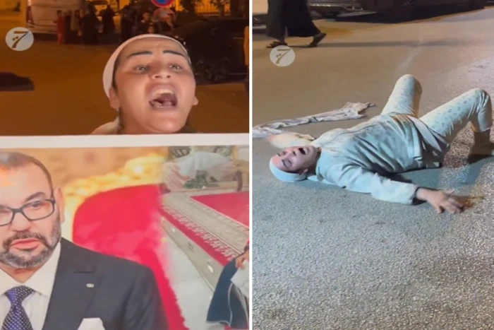 بالفيديو: أم مغربية تصرخ وتسقط أرضًا أمام المركبات بعد الحكم على مغتصب وقاتل ابنتها بـ15 عامًا فقط
