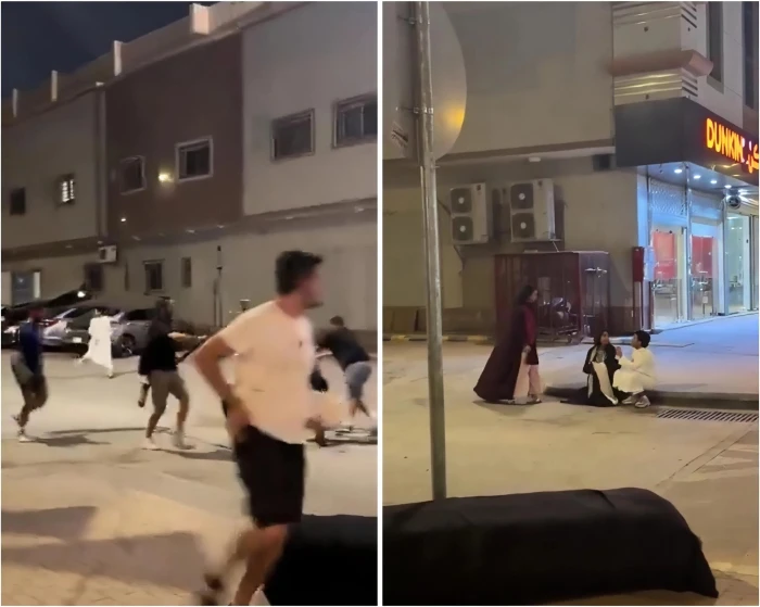 بالفيديو.. مشهد أثناء تصوير مسلسل "المرسى" يثير تفاعلا واسعا.. ومعلقون: العمل كله جري في جري!