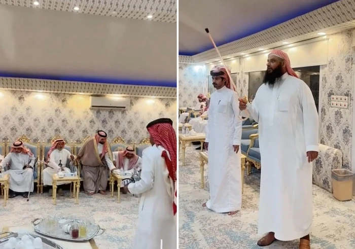 بالفيديو.. انتقادات لـ“مقيت القحطاني” بسبب طريقة تقديمه العشاء لضيوفه وذكره عدد الذبائح