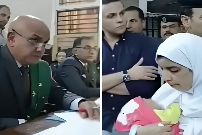 بالفيديو.. لحظة النطق بحكم الإعدام على قاتلة زوجها وأطفاله ال 6 من زوجته الأولى في مصر