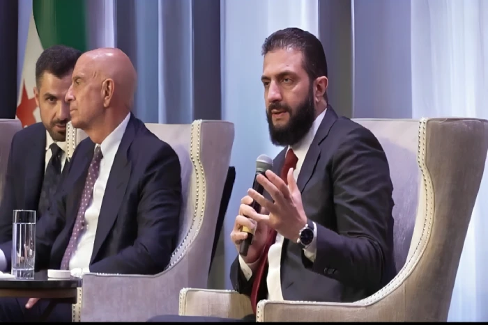 "لا تخافوا على هي المنطقة".. بالفيديو: الرئيس السوري أحمد الشرع يكشف عن المناطق المؤهلة لاقتصاد قوي بعد حلب