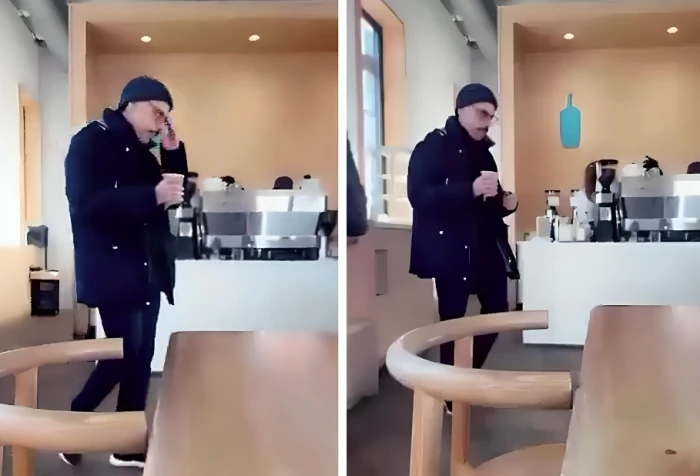 فيديو لوزير الخارجية الأمير فيصل بن فرحان أثناء تناول القهوة في أحد مقاهي واشنطن