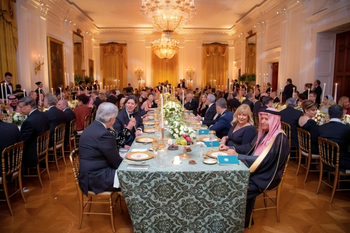 صور جديدة من تشريف ولي العهد لحفل العشاء في البيت الأبيض