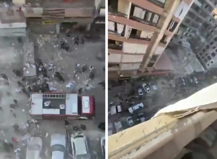 فيديو جديد لحارة حريك في بيروت بعد الغارة الإسرائيلية التي استهدفت الرجل الثاني في حزب الله "هيثم طبطبائي"