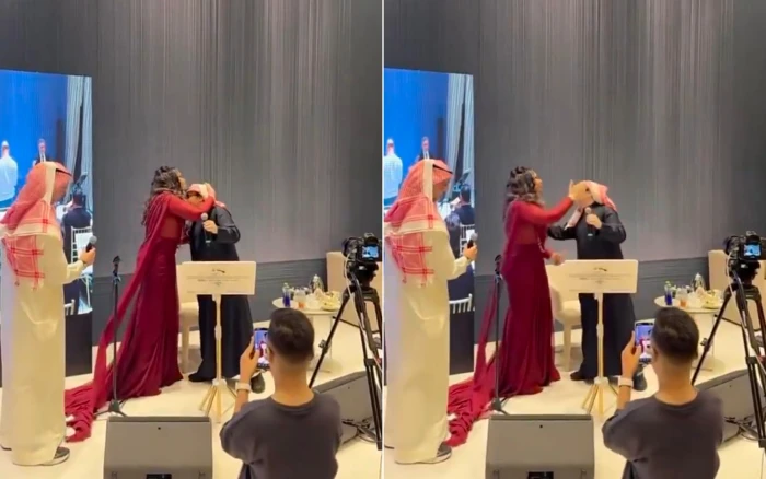 بالفيديو: ردة فعل الفنانة أحلام لحظة محاولة عبدالمجيد عبدالله تقبيلها مرتين