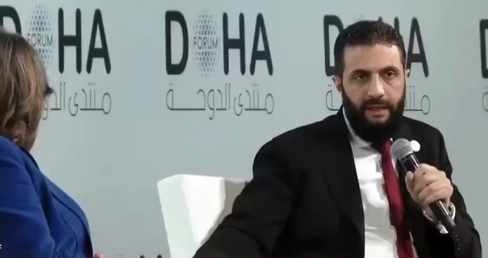 بالفيديو.. تصريح من الرئيس السوري أحمد الشرع بشأن الانتخابات الرئاسية في سوريا يحظى بتصفيق حار