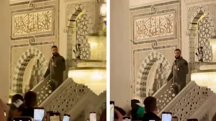 بالفيديو: الرئيس الشرع يظهر بالزي العسكري في ذكرى سقوط نظام الأسد الفاسد ويخطب في الجامع الأموي