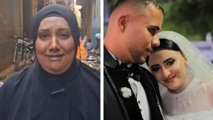 "كانت مخنوقة وعينيها مفتحة" .. بالفيديو: تفاصيل العثور على جثمان عروس المنوفية بعد قتلها على يد زوجها