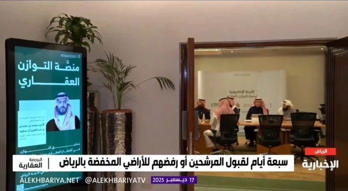 بالفيديو: انطلاق القرعة الإلكترونية لمنصة “التوازن العقاري”.. والكشف عن سعر المتر في الأراضي المعروضة