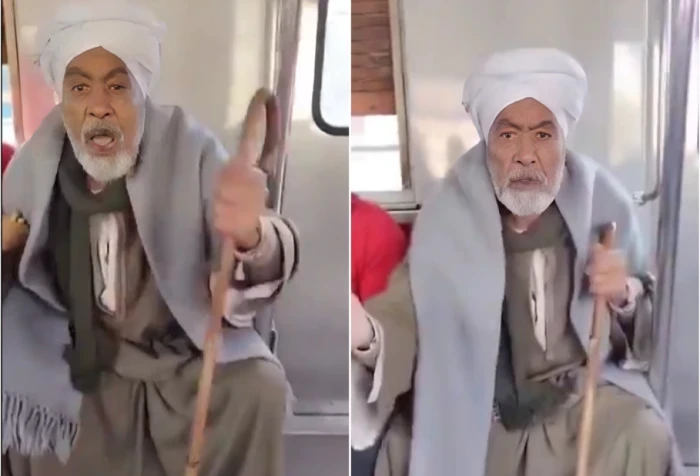 كنت بحمي نفسي خصوصًا إن عندي مشكلة في رجلي.. أول تعليق من فتاة المترو صاحبة واقعة المسن الصعيدي
