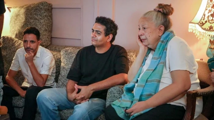 آخر ظهور للفنانة المصرية " سمية الألفي" قبل وفاتها  بسرطان الثدي والغدد اللمفاوية- صور