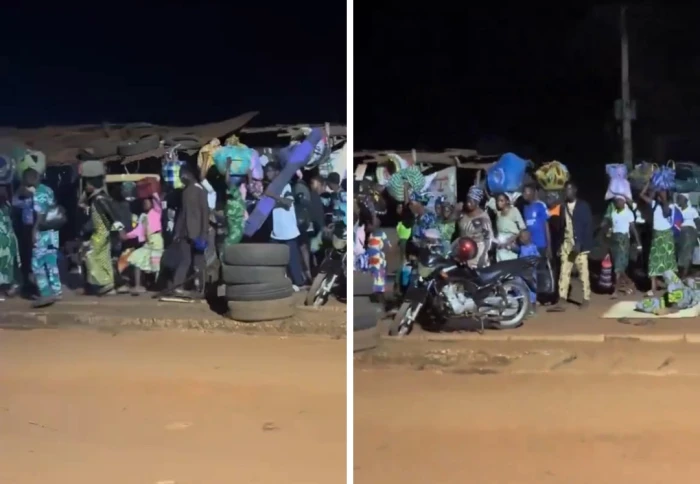 بالفيديو.. مئات الأشخاص من دولة بنين يتجهون إلى غانا للصعود إلى سفينة بناها مدّعي النبوة «إيبوه نوح»