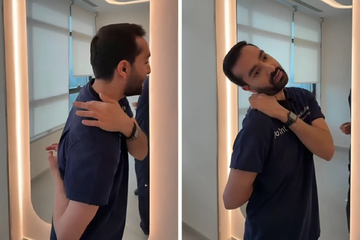 بالفيديو.. أخصائي علاج طبيعي يكشف عن طريقة فعّالة لعلاج  آلام عضلة الرقبة والكتف