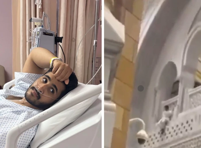 أول تعليق لزوجة رجل الأمن «ريان عسيري» بعد إنقاذه معتمرًا قام بإلقاء نفسه من الأدوار العلوية في الحرم