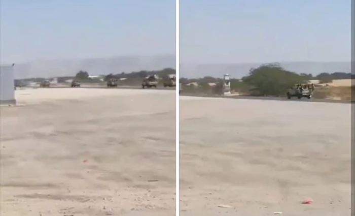 بالفيديو.. وصول قوات «درع الوطن» قرب معسكر الخشعة بعد قصف طيران التحالف لميليشيا الانتقالي