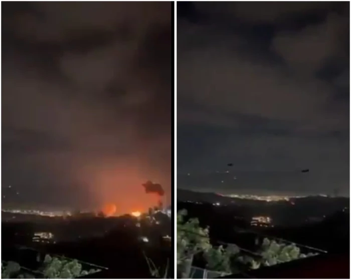 "الرئيس أعلن الانتقال للقتال المسلح".. بالفيديو .. لحظة هجوم المروحيات الأمريكية على العاصمة الفنزويلية "كاراكاس"