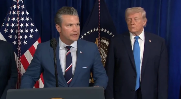 بعد اعتقال الرئيس الفنزويلي … بالفيديو.. وزير الحرب الأمريكي : بإمكان أمريكا أن تفرض إرادتها في أي مكان وفي أي وقت