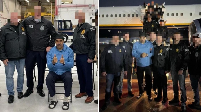 الولايات المتحدة تنشر أول صور التقطت لمادورو على الأراضي الأمريكية