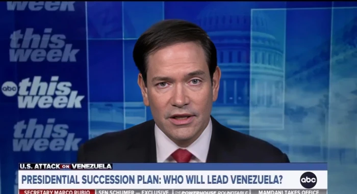 بالفيديو.. وزير الخارجية الأمريكي: مادورو ليس مجرد تاجر مخدرات مُدان بل كان رئيسًا غير شرعي