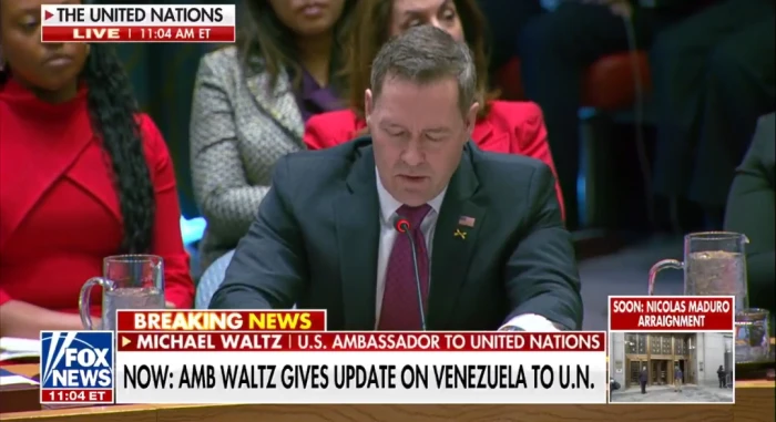 بالفيديو..سفير واشنطن لدى الأمم المتحدة: مادورو ليس رئيسا شرعيًا لفنزويلا .. وماحدث تم القبض على تاجر مخدرات إنفاذا للقانون