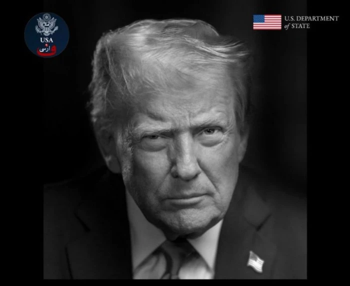 حساب الخارجية الأمريكية ينشر باللغة الفارسية تهديدات ترامب للنظام الإيراني